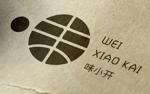 味小開食品LOGO設(shè)計(jì)